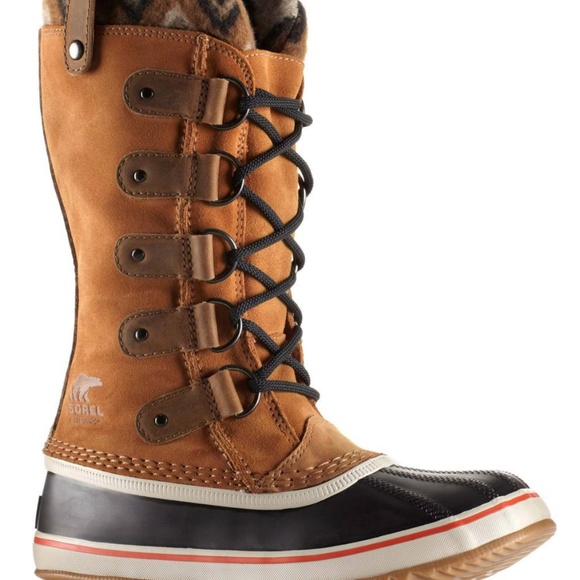 SOREL Women’s Joan of Ark Knit II, Elk Size 9 - Picture 1 of 6